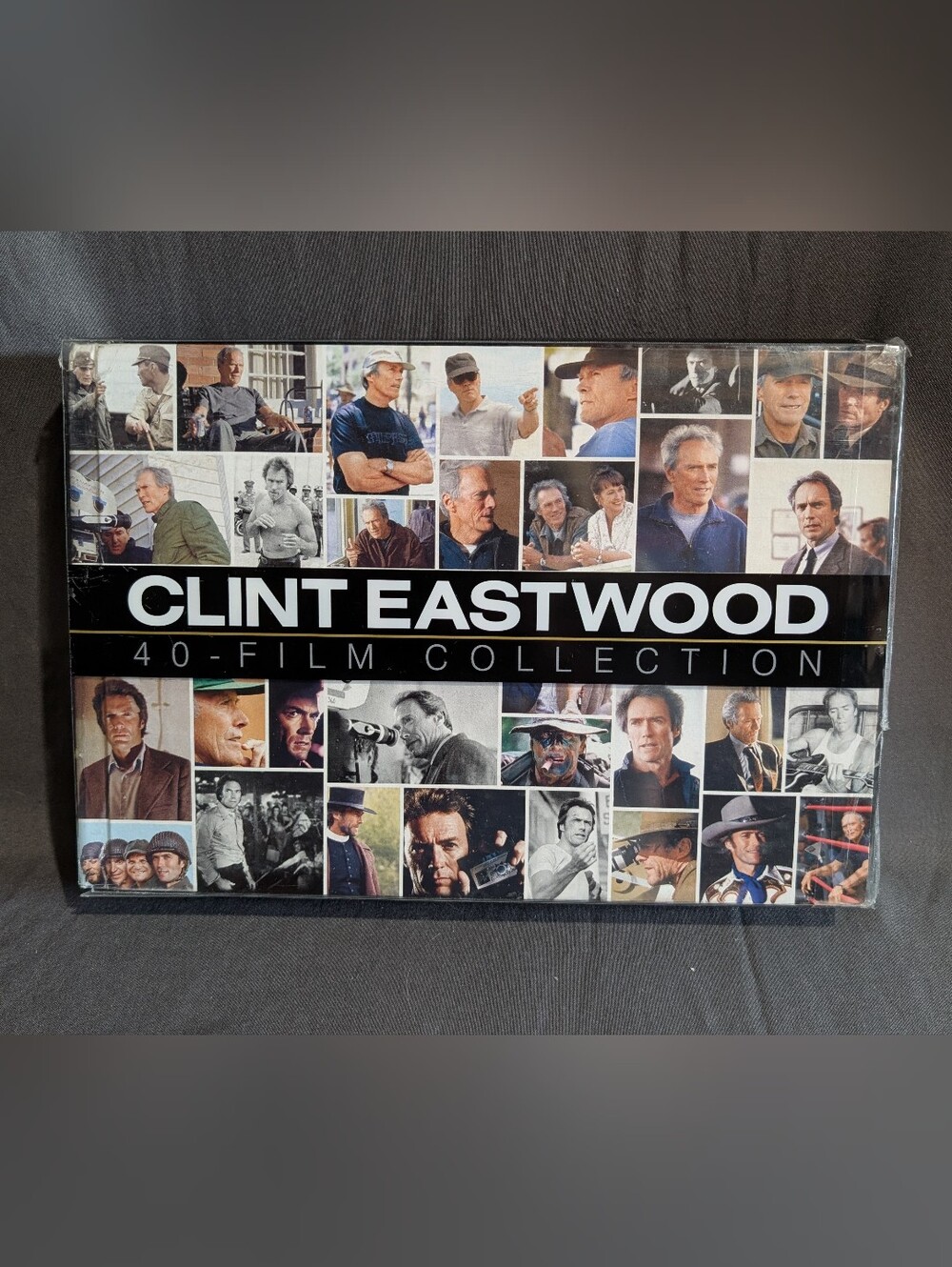Clint Eastwood 40 Film Collection 24 Disc DVD And Book Set Complete Movie
